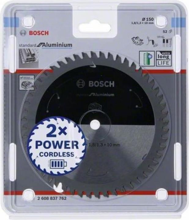 Produktbild Bosch Professional Zubehör PRO Aluminium cordless Kreissägeblatt, 150 x 1,8 x 10 mm