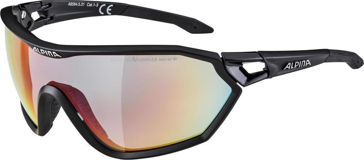 Produktbild ALPINA SPORTS S-Way QV (Black, Gold Mirror)