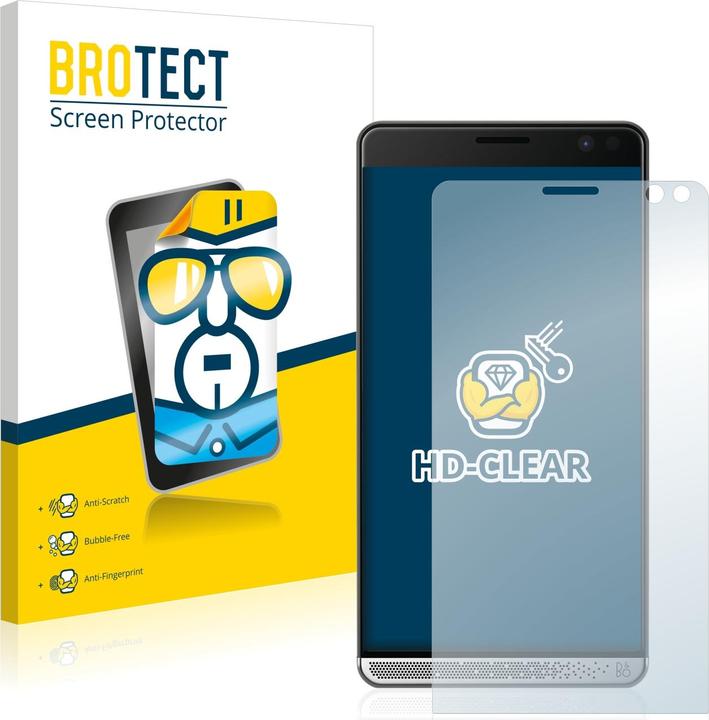 Produktbild BROTECT Schutzfolie Displayschutz Displayschutzfolie Folie Klar Transparent (2 Stück, Elite x3)