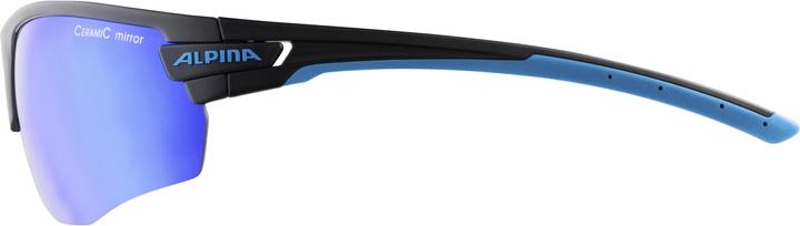 Actual product image ALPINA SPORTS Tri-Scray 2.0 HR (Matt black, Cyan, Ceramic mirror blue)