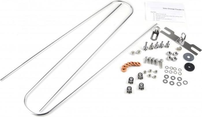 Velo Orange Smooth Schutzblech 700C - 38mm (Silver) (Schutzblech Set)