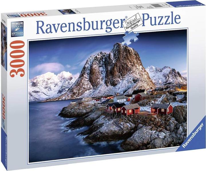 Produktbild Ravensburger Puzzle 3000 Teile Norwegen - Hamnoy, Lofoten (3000 Teile)