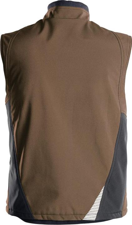 Produktbild Dassy Softshell-Weste Fusion lehmbraun/anthrazitgrau Gr. L (L)