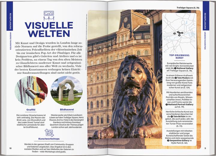 Produktbild Reiseführer London (Deutsch, James Wong, Tharik Hussain, Vivienne Dovi, Jade Bremner, Steve Fallon, Tamsin Wressell, 2024)