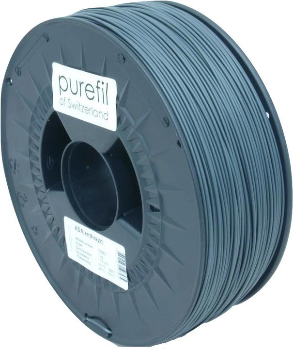 Produktbild Purefil Filament (ASA, 1.75 mm, 1000 g, Grau)