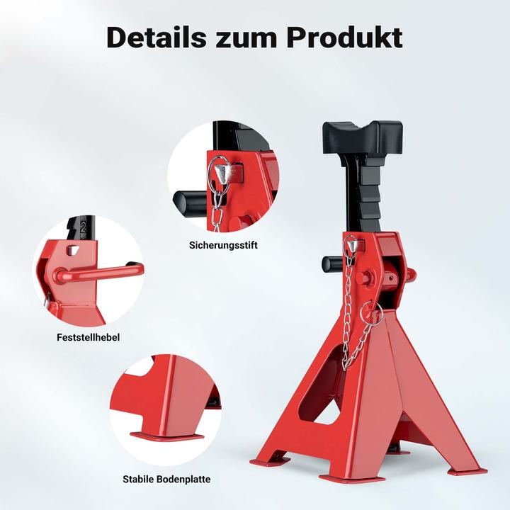 Produktbild Wiltec Unterstellbock 2er Set