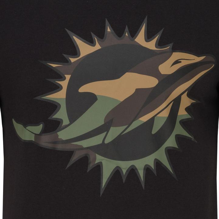 Immagine prodotto New Era Camicia - NFL Miami Dolphins nero / mimetico legno - XXL (XXL)