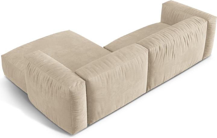Actual product image Micadoni Modular Right Corner Sofa, "Martina", 2 Seats, 283x176x75 Made in Europe (Corner sofa)