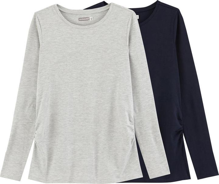 Grey, pack navy