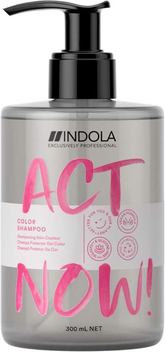 Actual product image Indola ACT NOW - Color Shampoo (50 ml, Liquid shampoo)