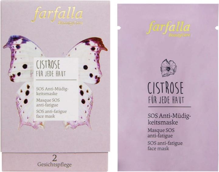 Farfalla Cistrose Für jede Haut - SOS Anti-Müdigkeitsmaske (7 ml)