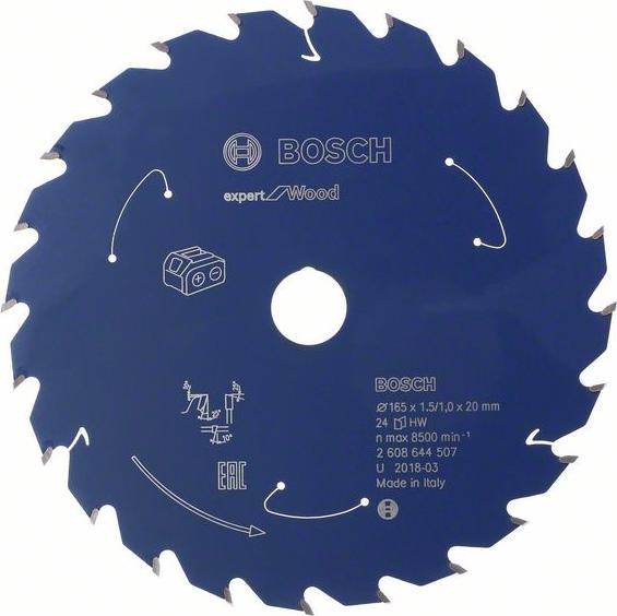 Produktbild Bosch Professional Zubehör Akku-Kreissägeblatt Expert for Wood, 250 x 2,1/1,6 x 30, 48 Zähne