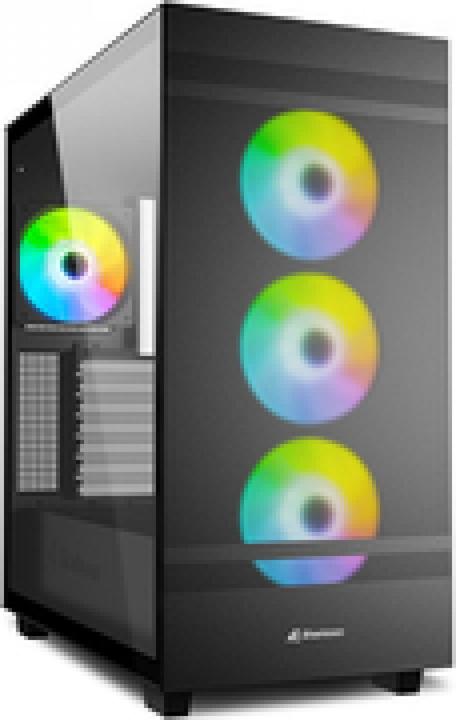 Sharkoon Rebel C50 Black RGB ATX (ATX, mATX, Mini-ITX)