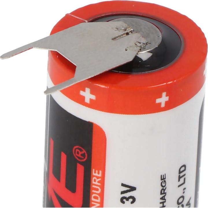 Actual product image Eve Battery CR17335, 2/3A with print contacts ++/- 7,6mm (1 pcs., 1550 mAh)