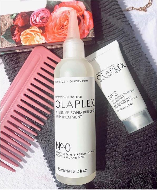 Productafbeelding Olaplex Intensieve Bond Building Hair Treatment Nr. 0 + Nr. 3 Gratis (155 ml)