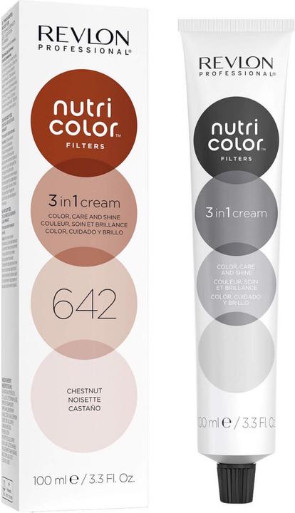 Actual product image Revlon Professional Nutri Color Cream - Chestnut 642 (Brown)