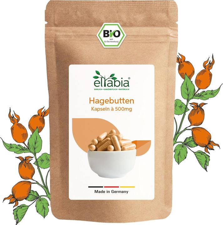 Eltabia Bio Hagebutten Kapseln 200 (200 Stück, Kapseln)