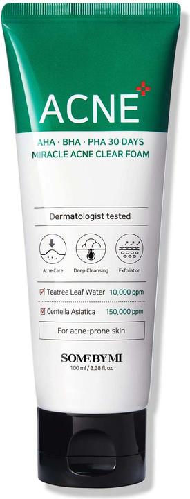 Produktbild Some By Mi AHA∙BHA∙PHA 30 Days Miracle (Schaum, 100 ml)