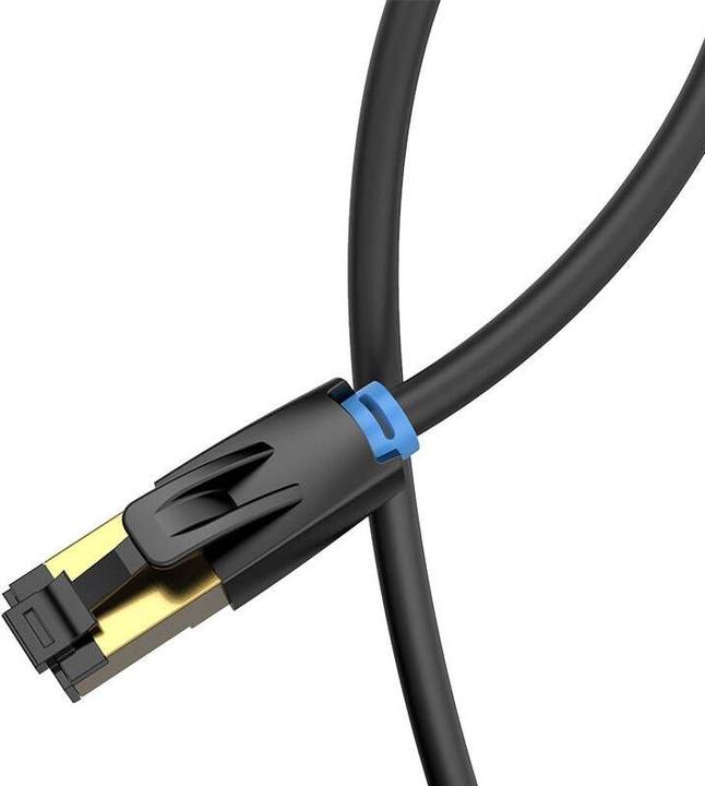 Actual product image Vention Category 8 SFTP Network Cable IKABG 1.5m Black (S/FTP, CAT8.1, 1.50 m)