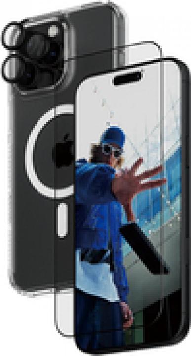 Produktbild PanzerGlass Bundle Ultra Wide FIt Glass + Case + Lens (1 Stück, Apple iPhone 16 Pro Max)