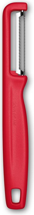 Produktbild Victorinox Iota Sparschäler, gezahnt, zweischneidig, rot
