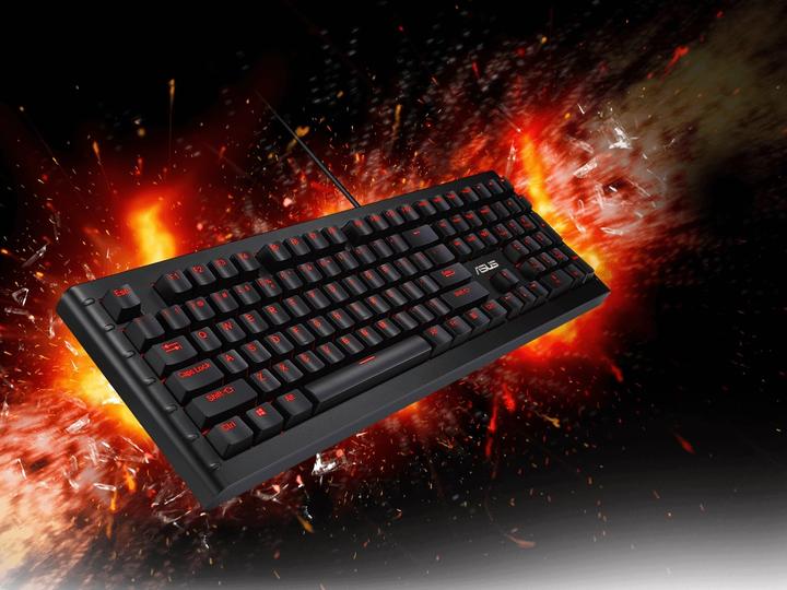 Produktbild ASUS ROG Sagaris GK1100 (DE, Kabelgebunden)