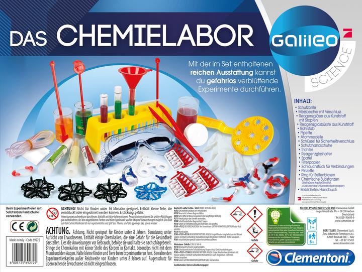 Produktbild Clementoni Galileo: Das Chemielabor