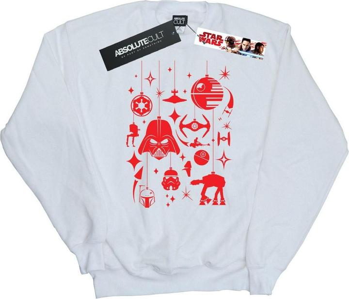 Star Wars Christmas Decorations Sweatshirt (XXL)