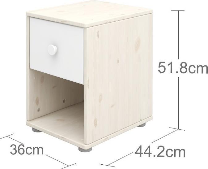 Actual product image Flexa Chest of drawers Classic with 1 drawer (36 x 44.5 x 52 cm)
