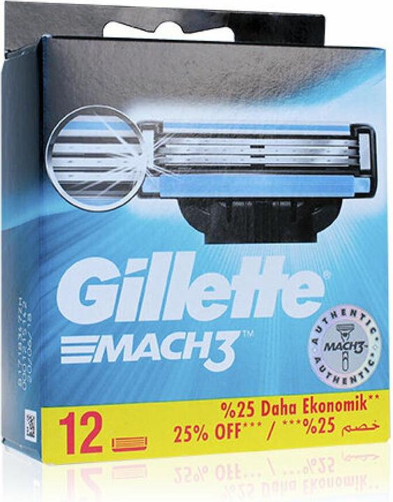 Produktbild Gillette Mach3 (12 x)