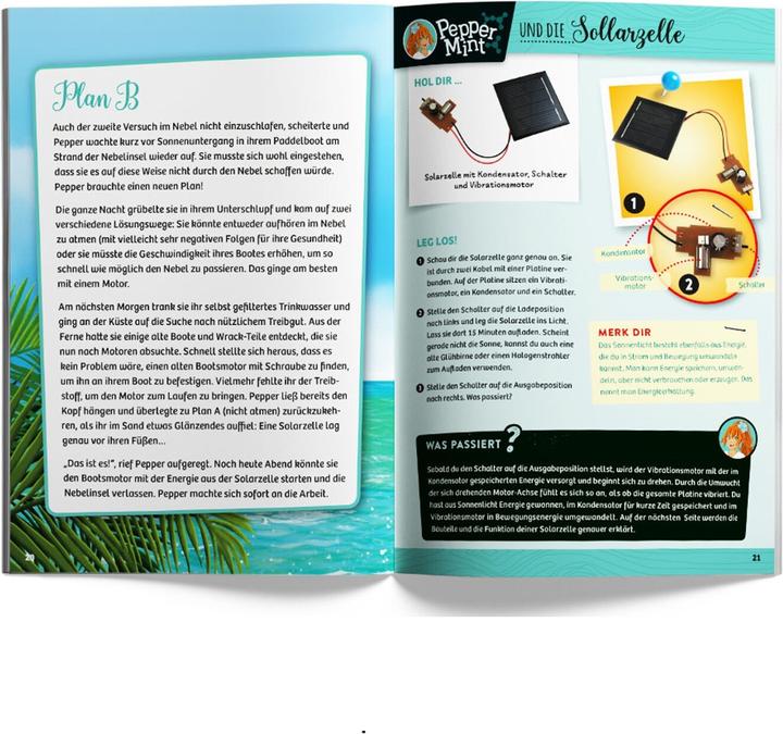 Produktbild Kosmos Pepper Mint und das Abenteuer auf der geheimen Insel