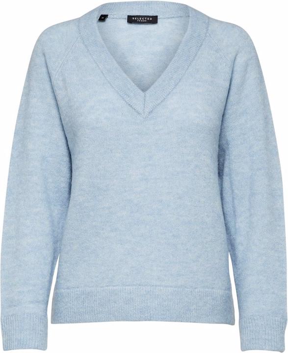 Immagine prodotto Selected Femme maglione misto lana con scollo a V (XXL)