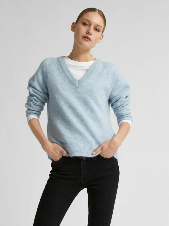 Immagine prodotto Selected Femme maglione misto lana con scollo a V (XXL)