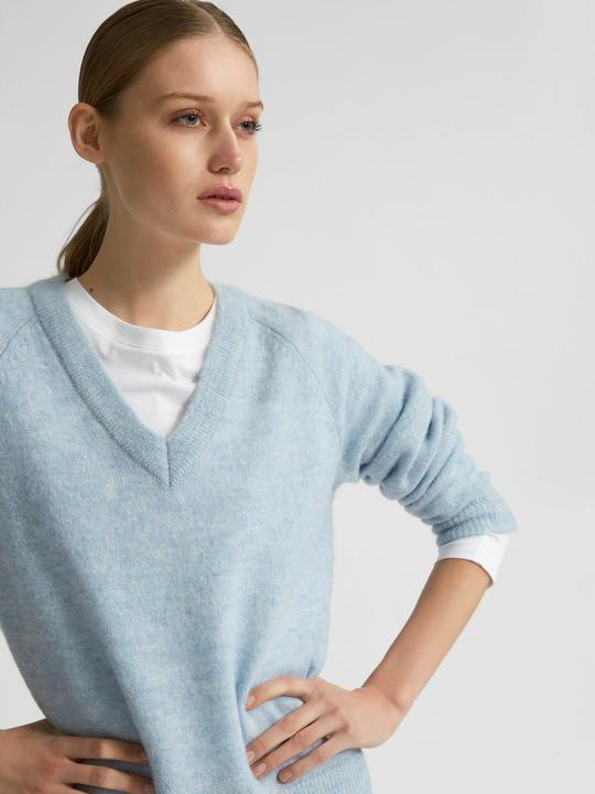 Immagine prodotto Selected Femme maglione misto lana con scollo a V (XXL)