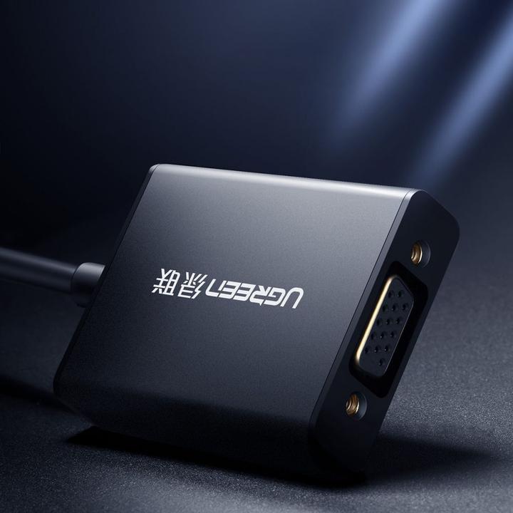 Image du produit Ugreen Adaptateur HDMI vers VGA Convertisseur avec audio (1 m, VGA)