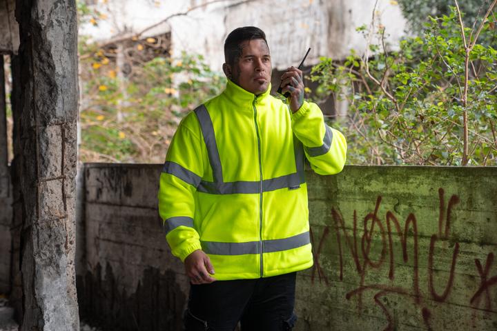Produktbild Korntex Hi-Vis Fleece Jacke (M)