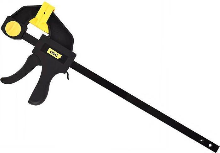 Deli Tools Quick Bar Clamp 12" EDL110112