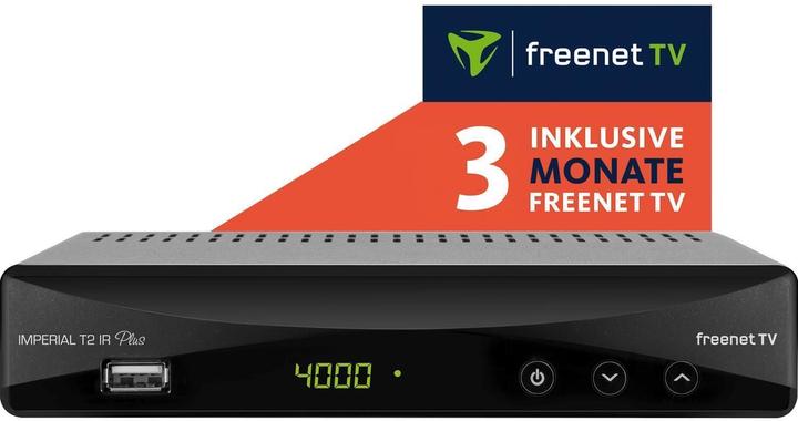 Immagine prodotto Imperial T2 IR plus incl. 3 mesi di freenet TV (DVB-T, DVB-T2)