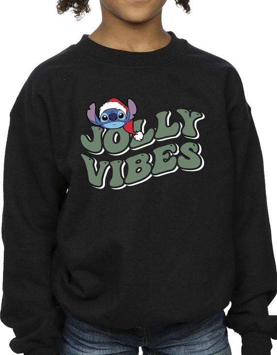 Produktbild Disney Lilo & Stitch Jolly Chilling Vibes Sweatshirt Mädchen (140, 146)