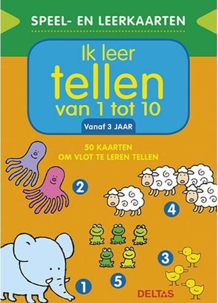 Image du produit Jouer aux cartes et apprendre - J'apprends à compter de 1 à 10 (3+)