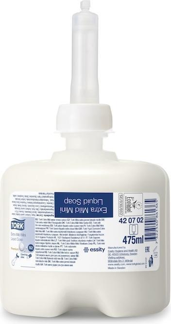 Tork 420702, Huid, Vloeibare zeep, 475 ml, 489,3 g, 92 mm, 92 mm (Vloeibare zeep, 475 ml)