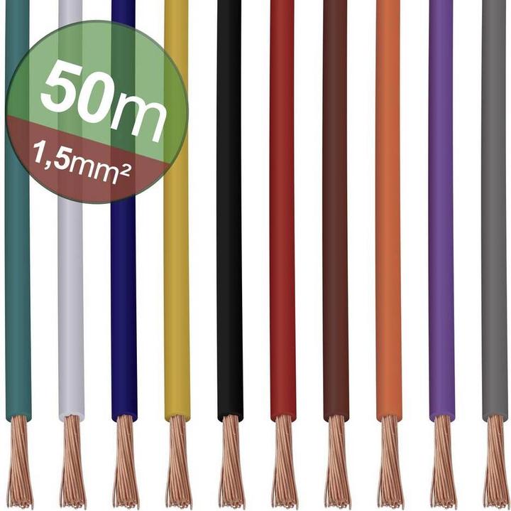 Actual product image Quadrios Wiring cable set (50 m)