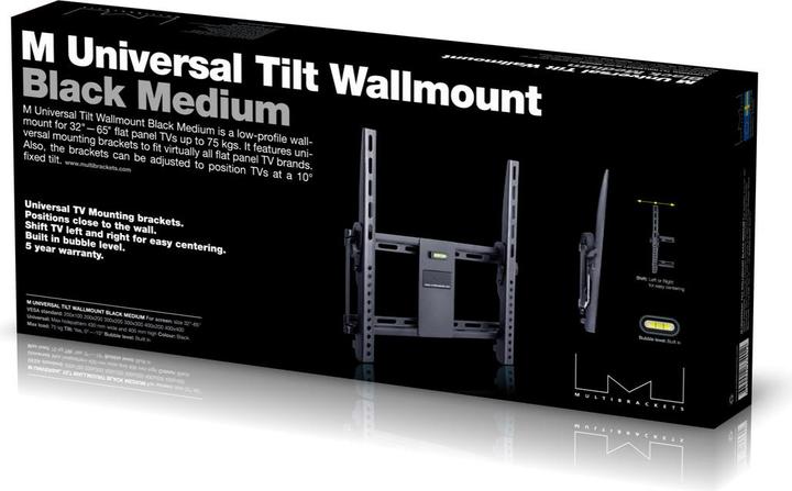 Produktbild Multibrackets Tilt Wallmount (Wand, 110", 75 kg)