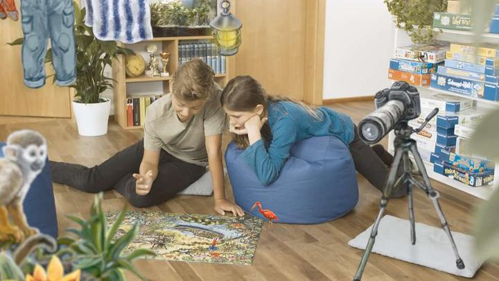 Produktbild Ravensburger Escape Room Kinder- Vergnügungspark (368 Teile)