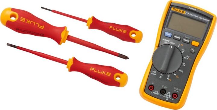 Image du produit Fluke Multimètre d'électricien (CAT III 600V)