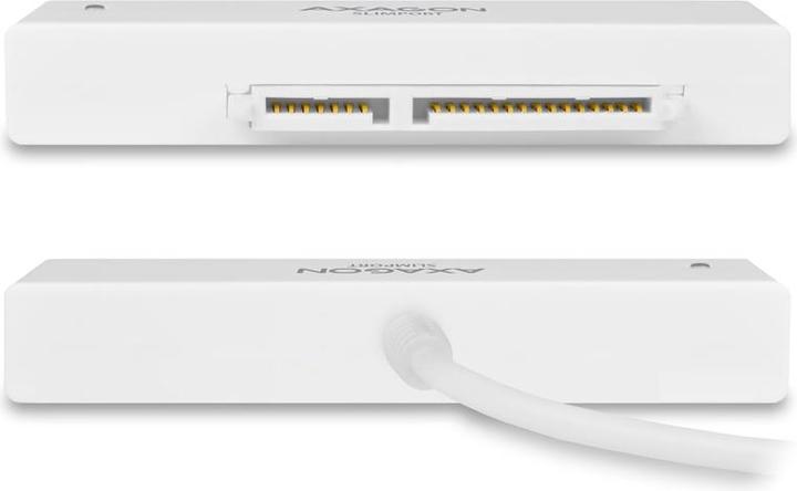 Productafbeelding Axagon ADSA-1S6 SLIMPort-adapter, USB 2.0, 2,5" SSD/HDD, SATA - met behuizing (2.5")