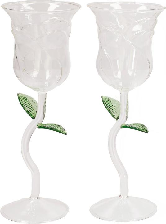 Produktbild Mikamax Rose Wine Glass Set (20 cl, 2 Gläser, Rotweingläser)