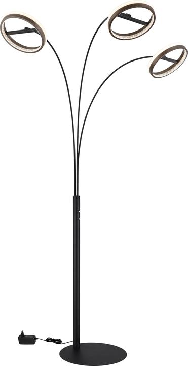 Immagine prodotto Globo Lampada da terra in metallo nero opaco, 1xled
