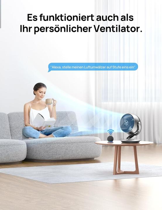 Produktbild Dreo Leiser Smart Tischventilator (28 dB)