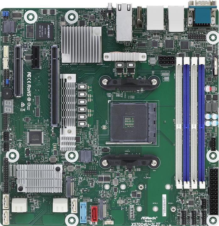 AsRock X570D4U-2L2T (AM4, AMD X570, mATX)